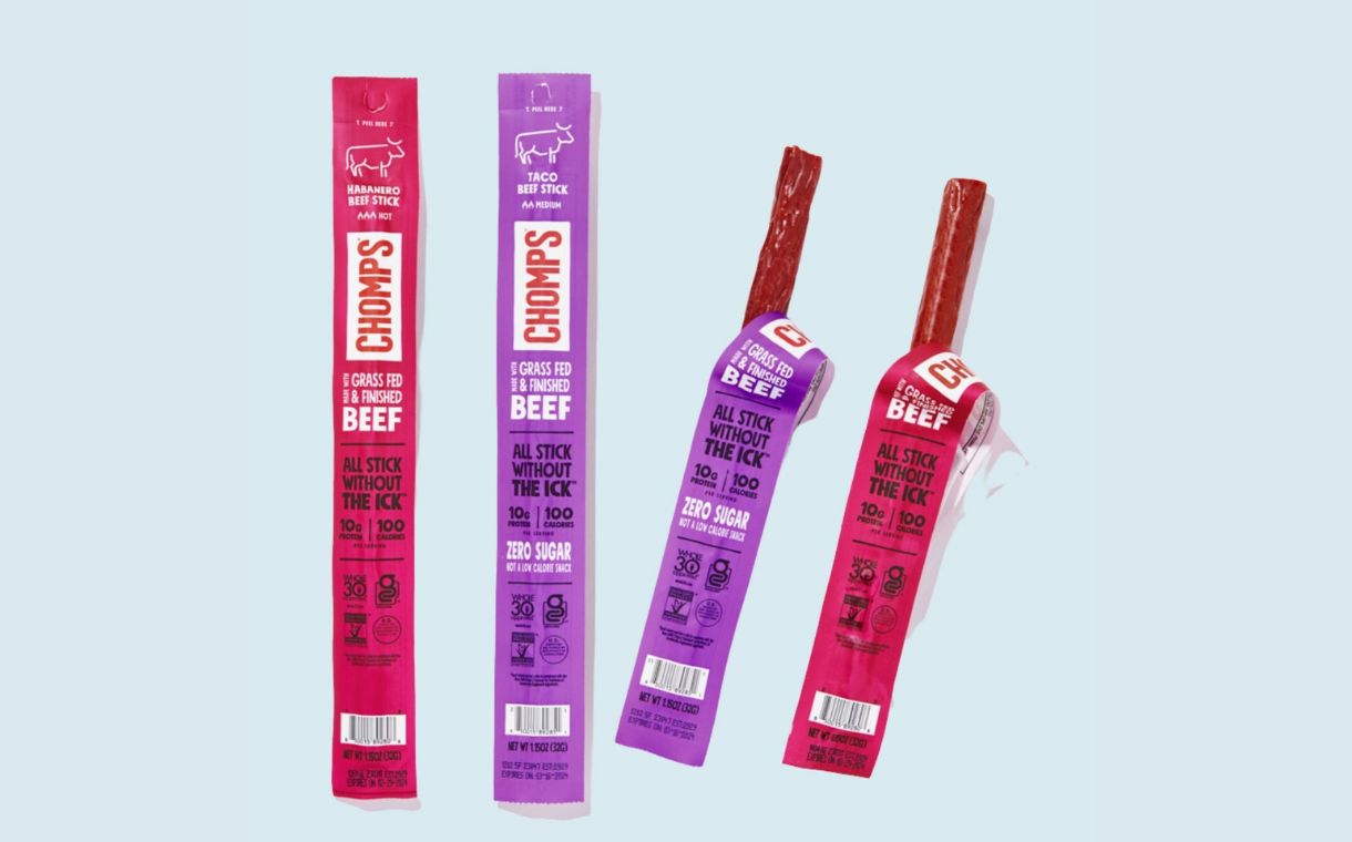 Chomps unveils new Taco Beef and Habanero Beef flavoured sticks
