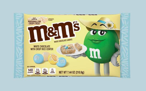 Mars debuts M&M's White Chocolate Marshmallow Crispy Treat