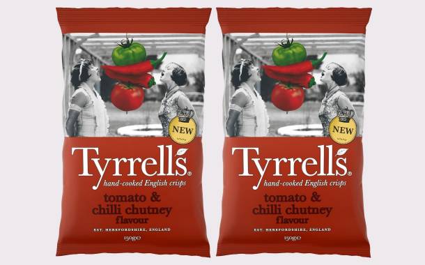 Tyrrells releases Tomato & Chilli Chutney flavour