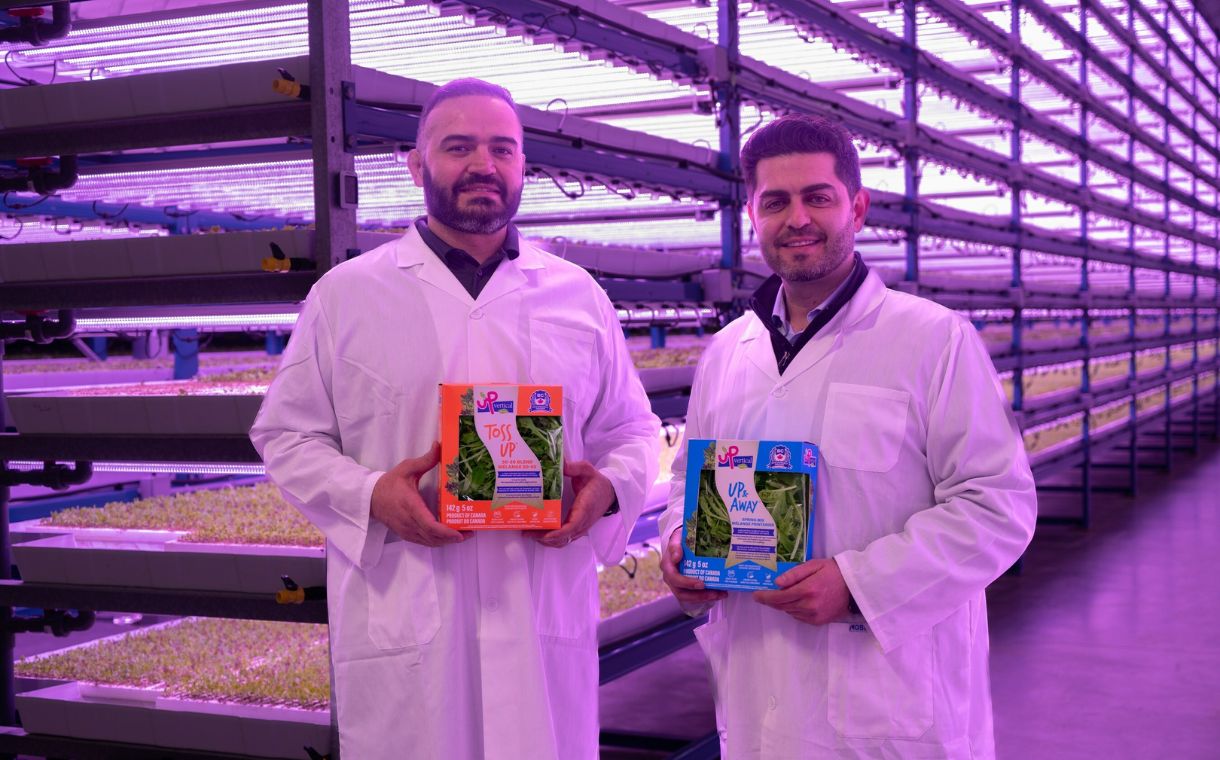 Up Vertical Farms opens "Canada’s first” hands-free vertical farm
