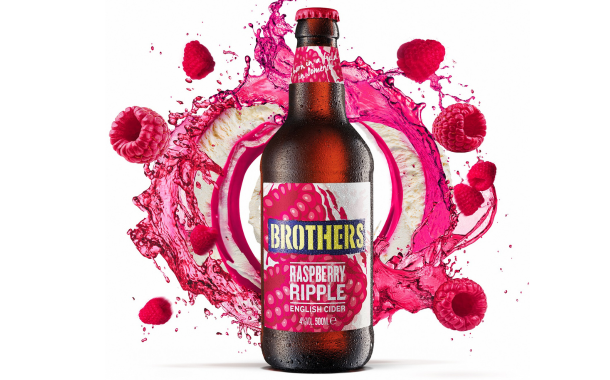 Brothers Cider introduces raspberry ripple-flavoured cider