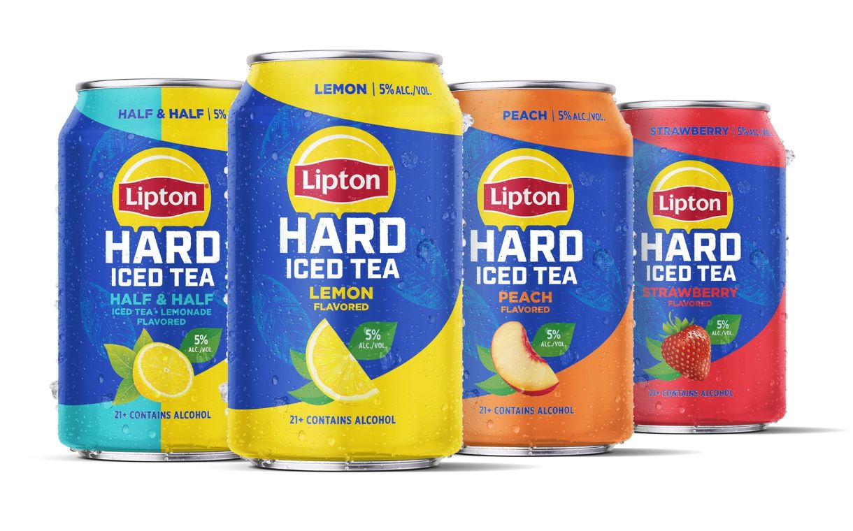 Lipton introduces hard iced tea line