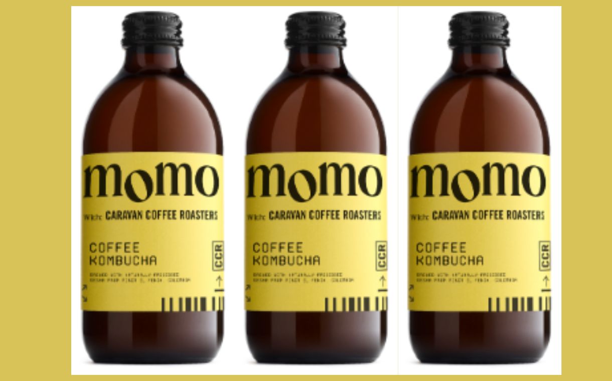 Caravan and Momo partner to launch Gesha Coffee Kombucha