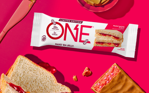 One Brands releases PB&J-flavoured protein bar