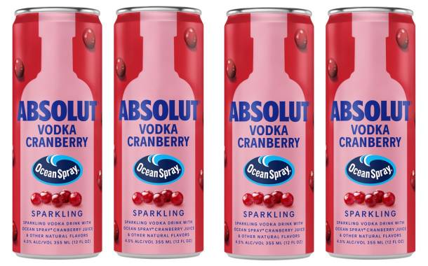 Absolut teams up with Ocean Spray on new RTD cocktail
