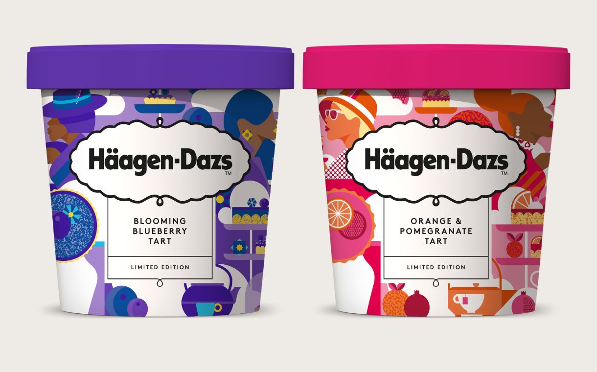 Häagen-Dazs launches afternoon tea-inspired ice cream flavours