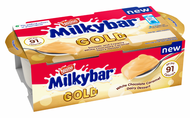 Lactalis Nestlé debuts Milkybar Gold créme dessert