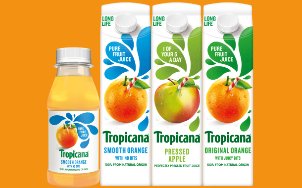 Tropicana debuts long-life versions of fruit juice range