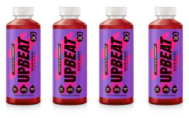 Upbeat debuts Sour Berry protein energy drink flavour