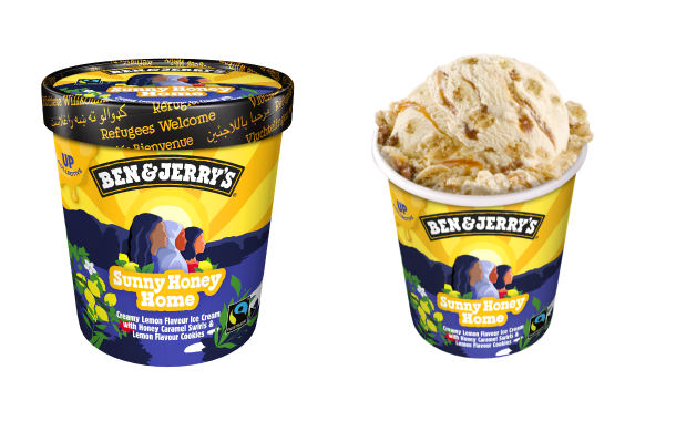 Ben & Jerry's introduces Sunny Honey Home ice cream