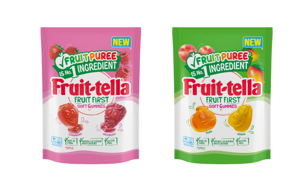 Fruit-tella expands portfolio with Fruit First soft gummies