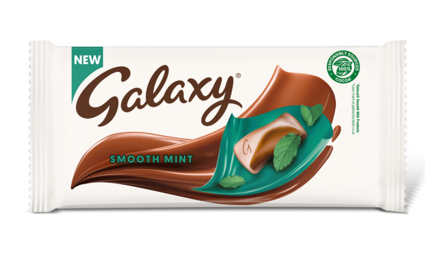Galaxy introduces mint flavour to chocolate block range