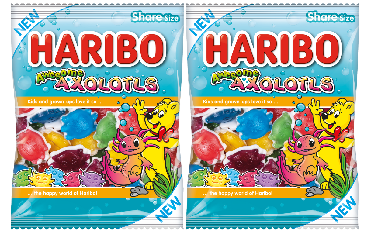 Haribo expands range with 'Awesome Axolotls'