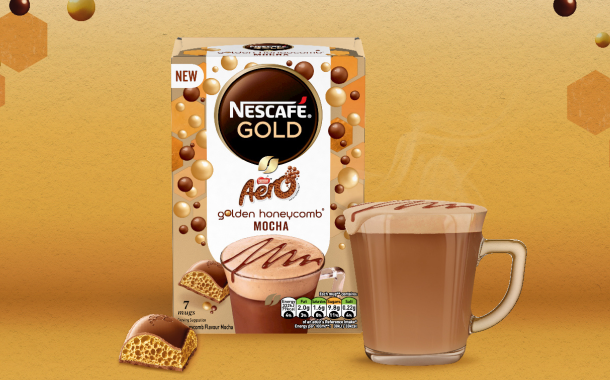 Nescafé partners with Aero to launch golden honeycomb mocha