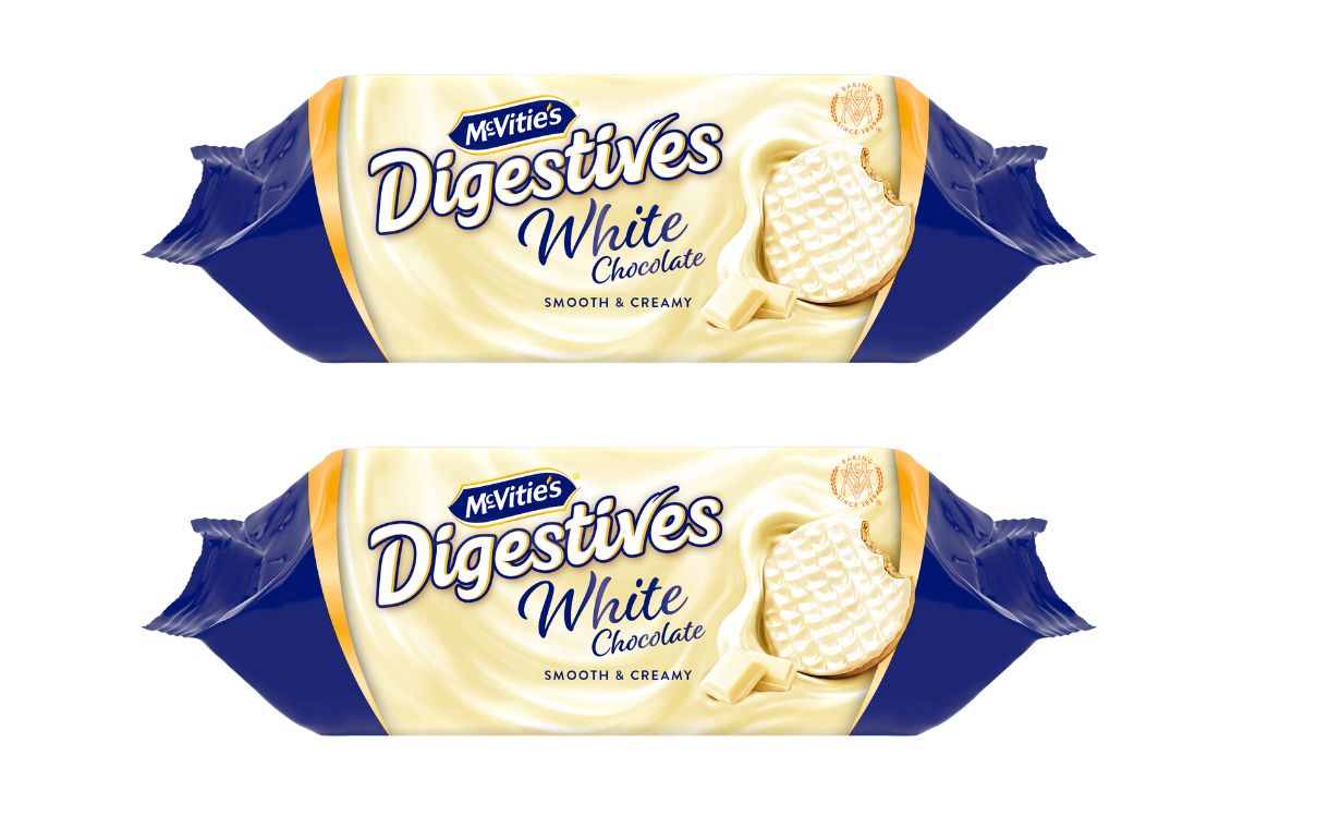 Pladis unveils new McVitie’s white chocolate digestives