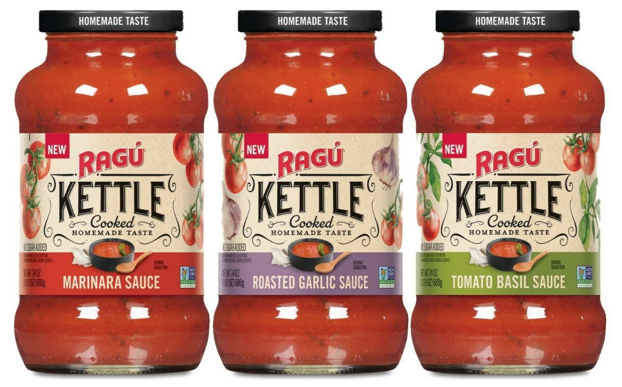 Ragú launches "kettle cooked" sauces line