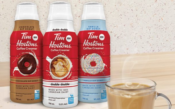 Tim Hortons introduces new coffee creamers