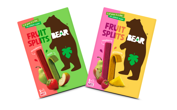 Bear introduces new line of fruit snacks