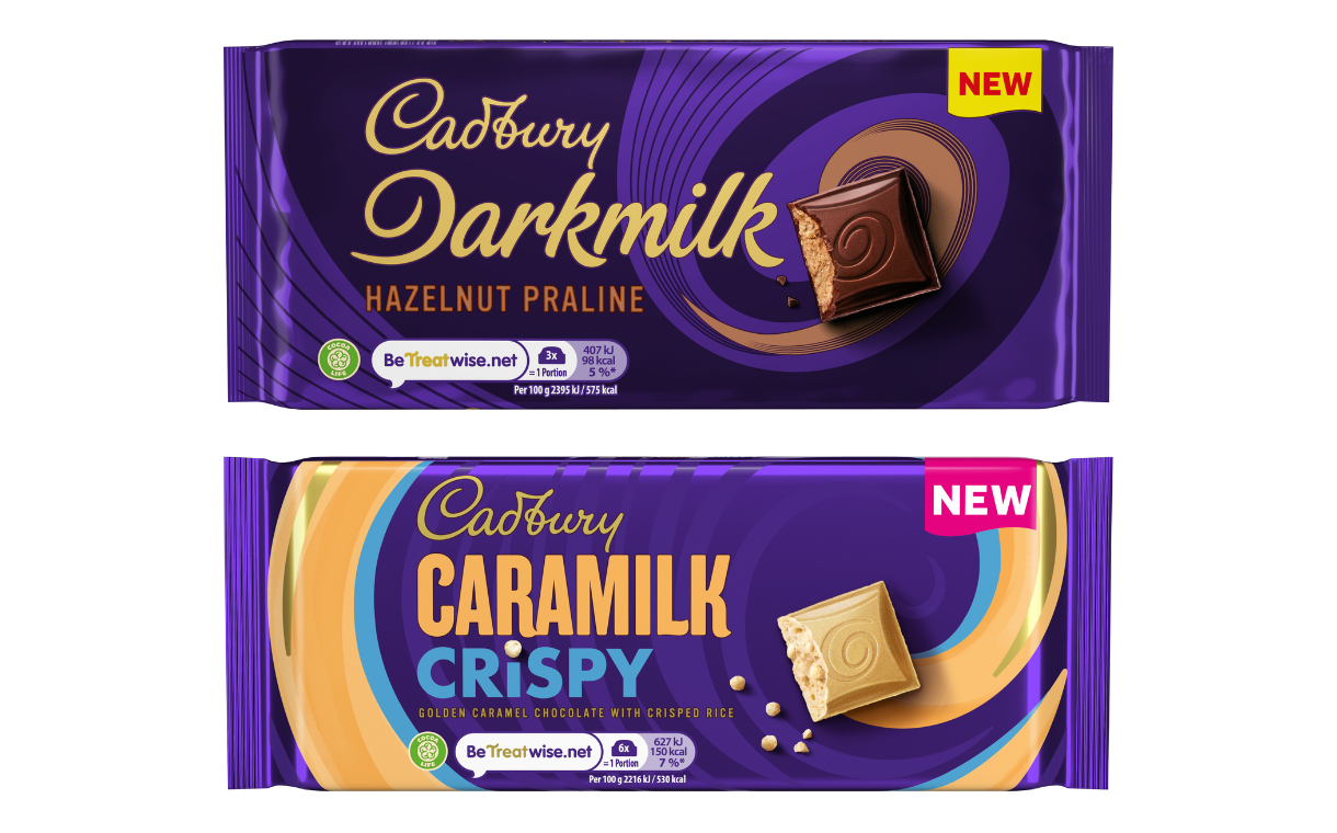 Mondelēz launches new Cadbury chocolate bars