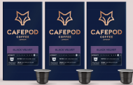 CafePod debuts 'Black Velvet' coffee pod