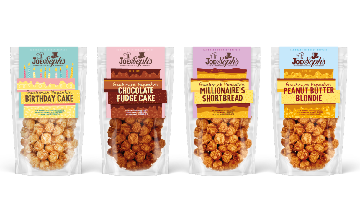 Joe & Seph's launches new range of popcorn flavours