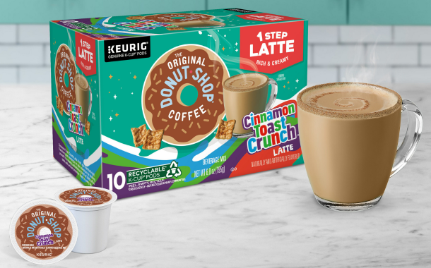 Original Donut Shop and General Mills collaborate on Cinnamon Toast Crunch K-Cup pods