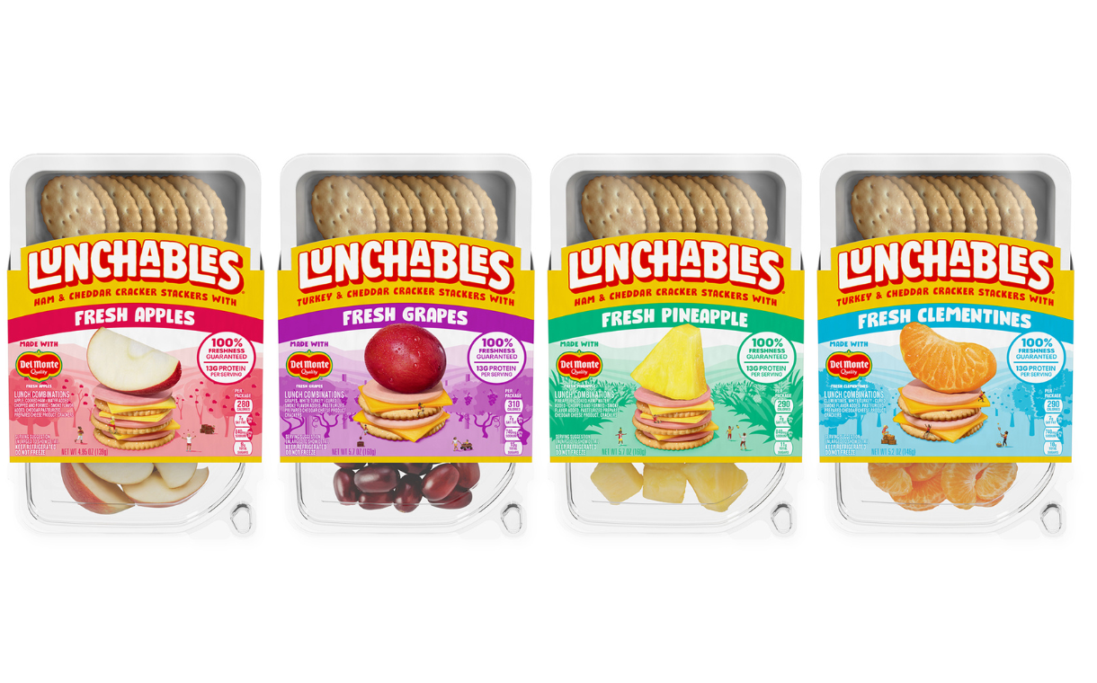 Lunchables and Del Monte team up on fruit offering