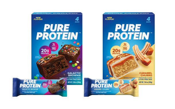 Pure Protein rolls out brownie and churro flavoured bars