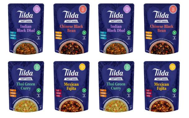 Tilda launches ready-to-heat side range