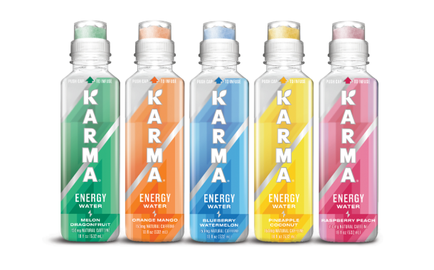 Karma Water launches energy-boosting water line