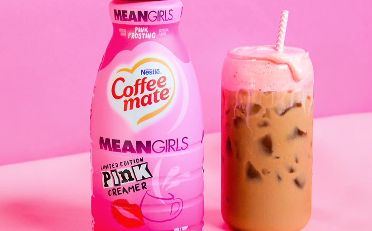Coffee Mate releases pink 'Mean Girls' creamer