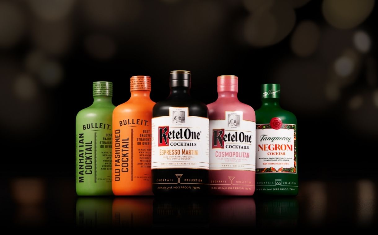 Diageo launches ‘bar-quality’ RTD premium cocktails 