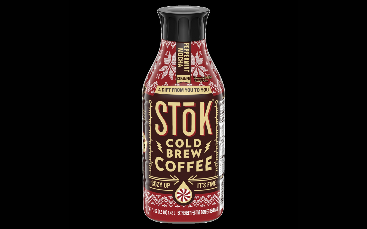 Danone's Stōk brand unveils seasonal peppermint mocha cold brew