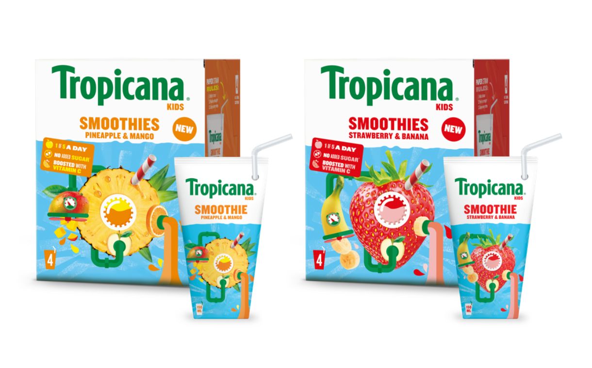 Tropicana enters smoothie category with two new products