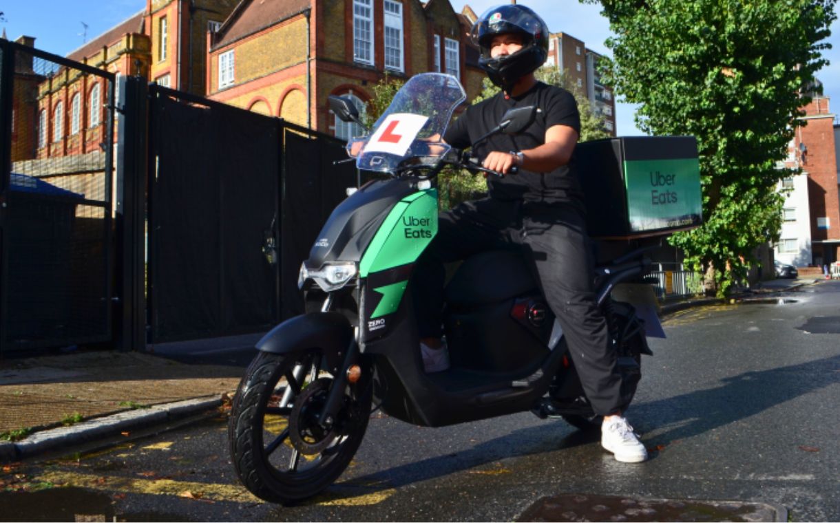 Uber Eats partners with Zoomo on new E-moped initiative