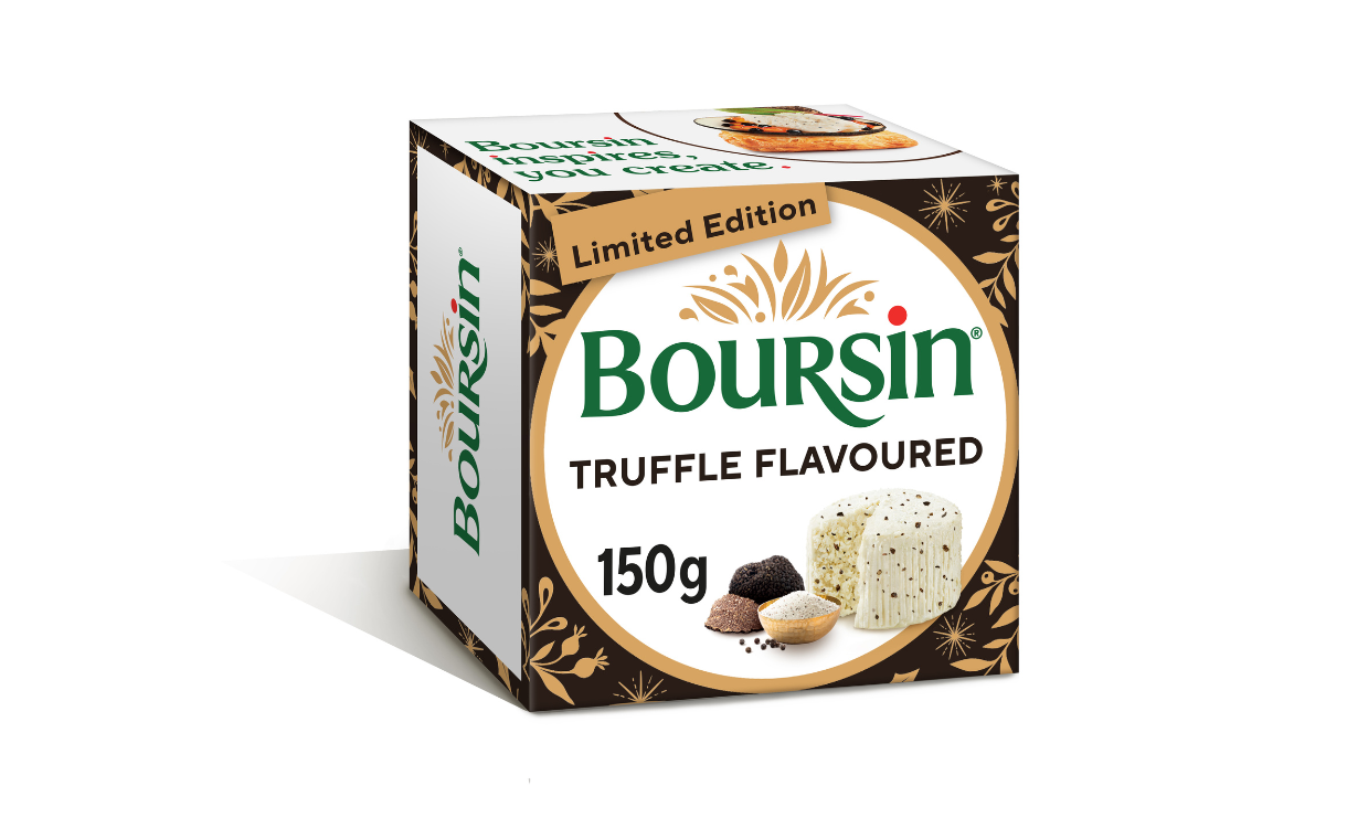 Boursin launches truffle-flavoured cheese
