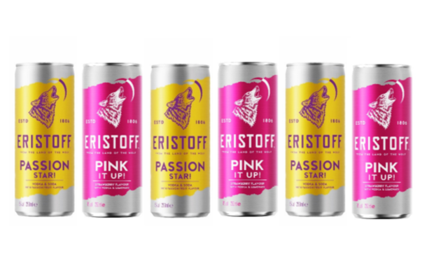 Bacardi's Eristoff introduces two new RTD cocktails