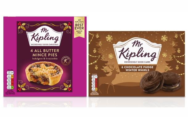 Premier Foods launches new Mr Kipling festive treats