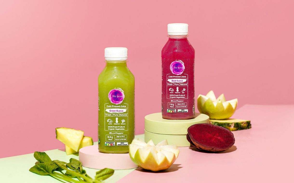 Re.juve introduces cold-pressed organic guava juices