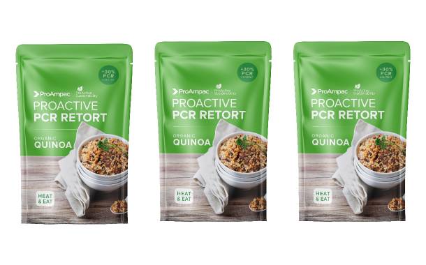 ProAmpac launches food pouches made from post-consumer recycled materials