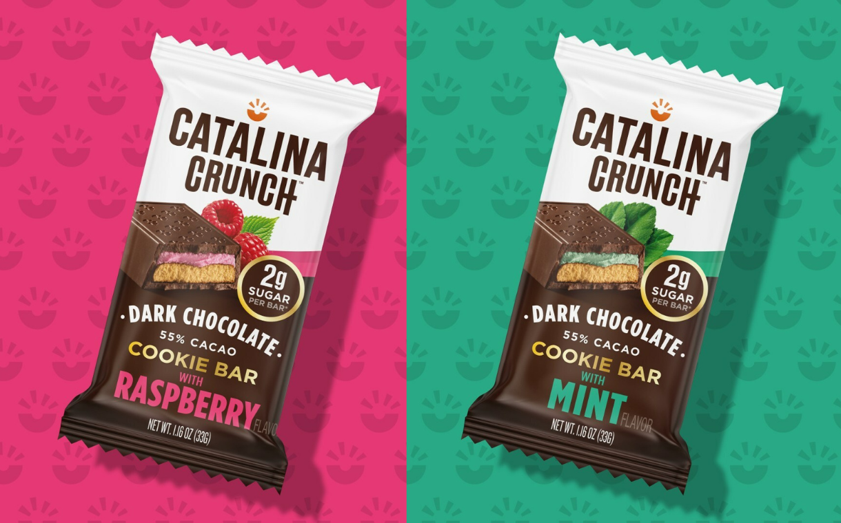 Catalina Crunch launches line of dark chocolate cookie bars