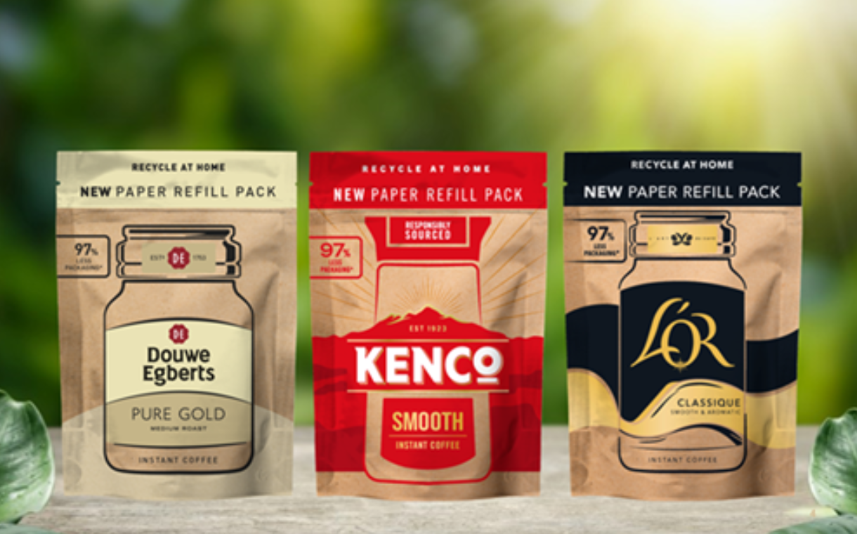 JDE Peet’s rolls out recyclable coffee packaging in UK and Ireland