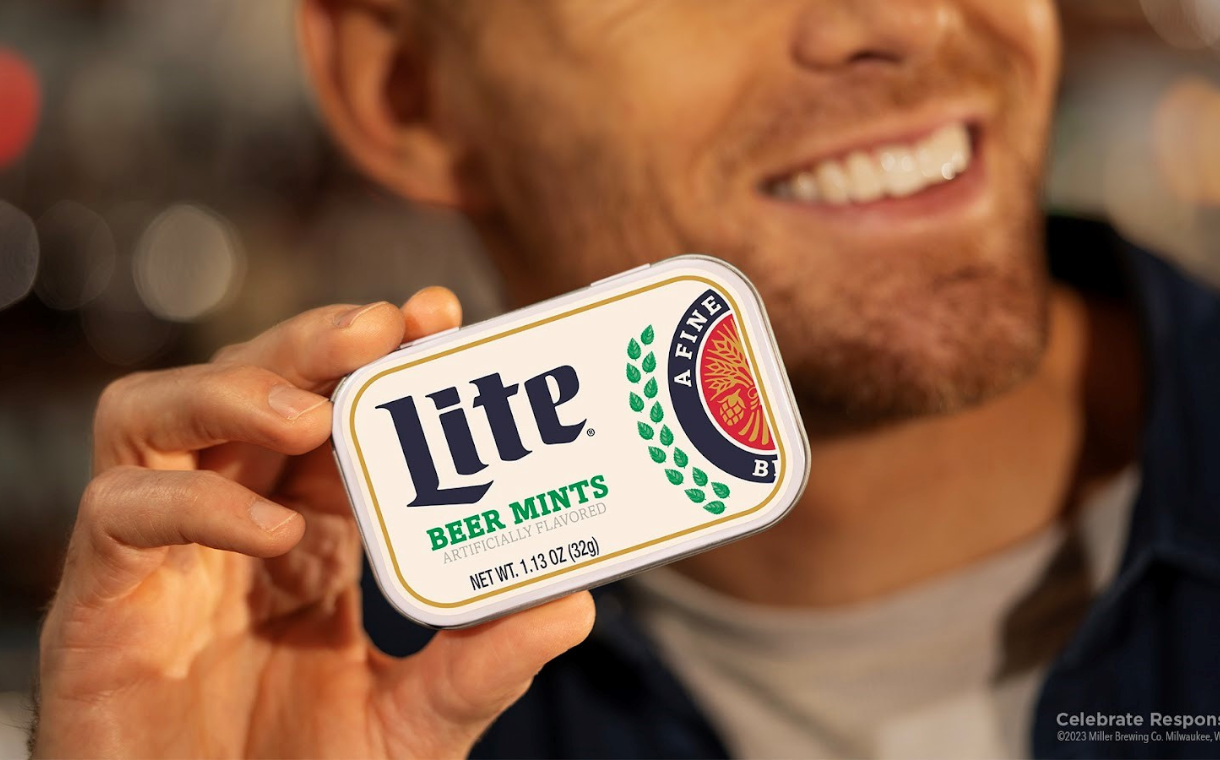 Miller Lite debuts beer-flavoured mints
