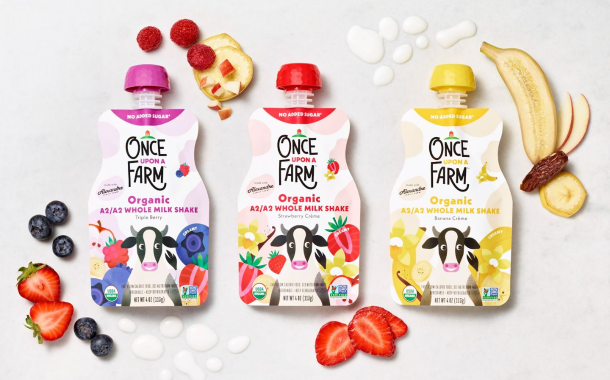 Once Upon a Farm enters dairy category with organic A2 milk offerings