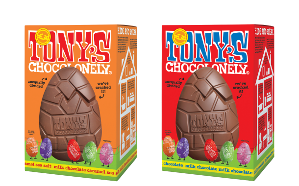 Tony's Chocolonely launches "responsibly sourced" Easter eggs