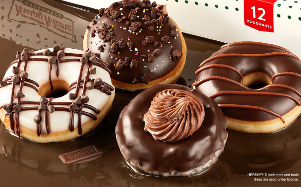 Krispy Kreme teams up with Hershey on Chocomania collection