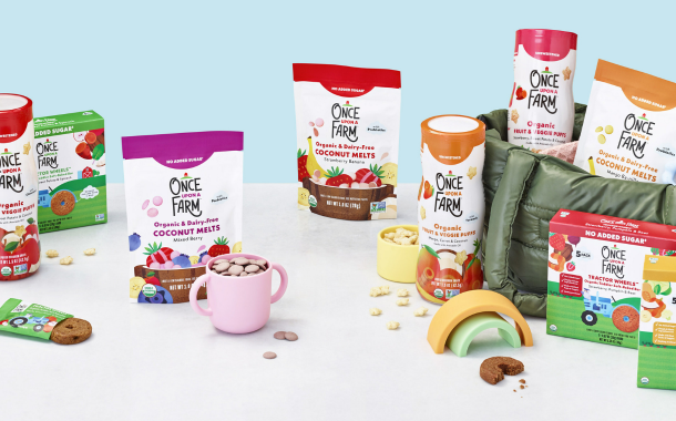 Once Upon a Farm introduces trio of organic kids’ snacks