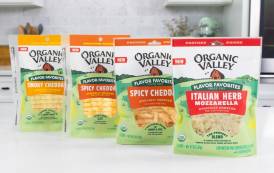 Organic Valley introduces four new flavoured cheese products