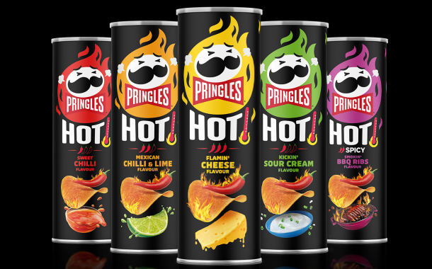 Pringles expands portfolio with new spicy flavours