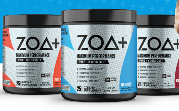 Zoa launches range of pre-workout powders